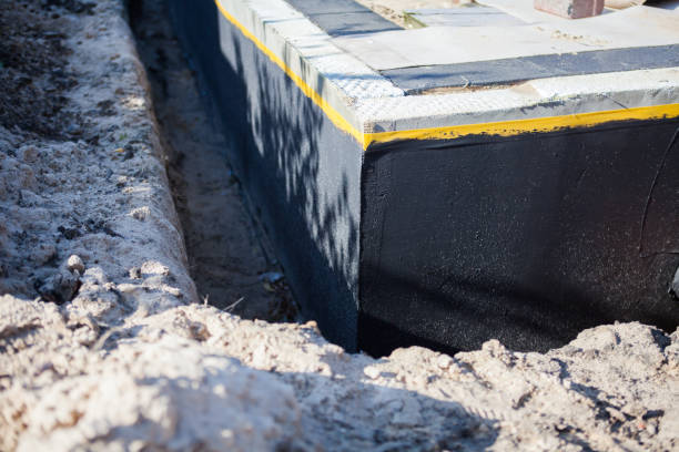 Professional Crawl Space Encapsulation technician working in Southfield, MI